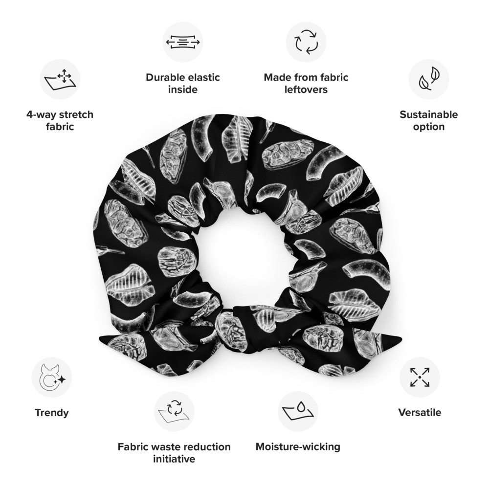 Meaty Black Scrunchie